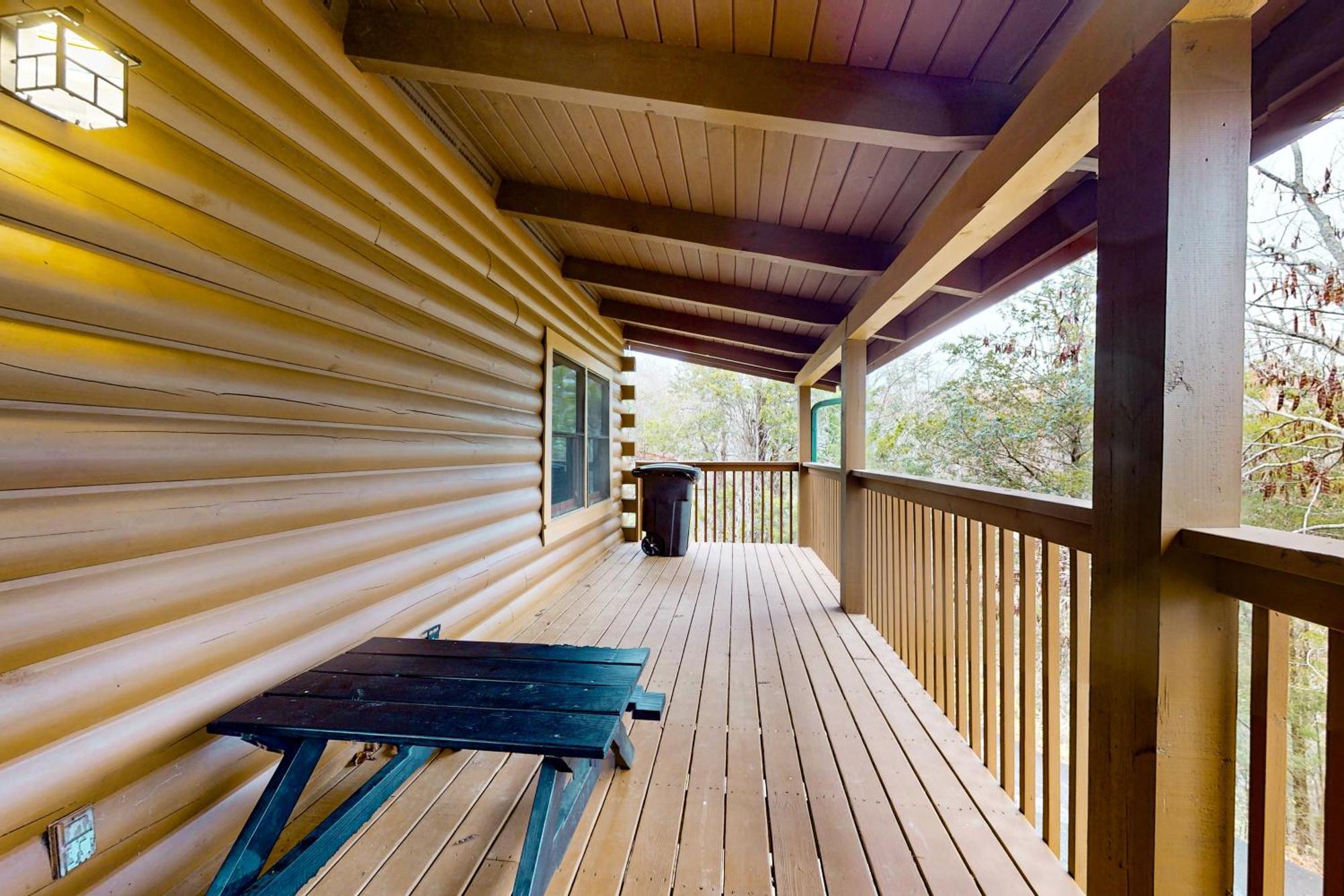 Вилла Bear Lake Cabin Севьервилл Экстерьер фото