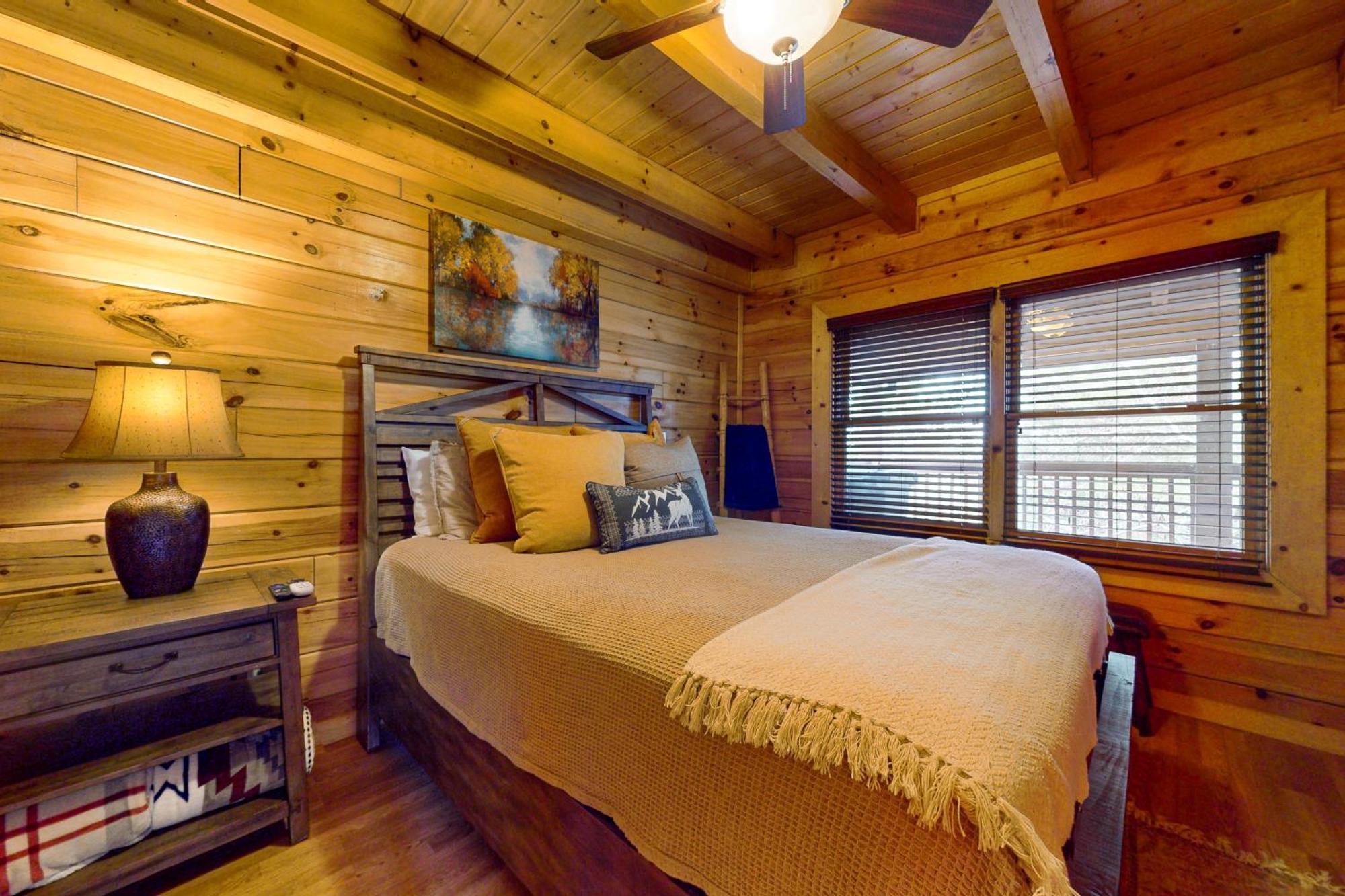 Вилла Bear Lake Cabin Севьервилл Экстерьер фото
